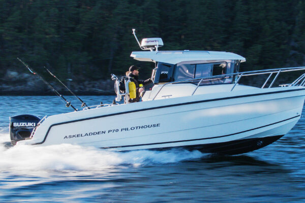 Illustrasjonsbilde Askeladden P70 Pilothouse